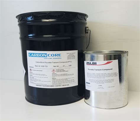 carbonbond pourable transom compound lbi fiberglass products