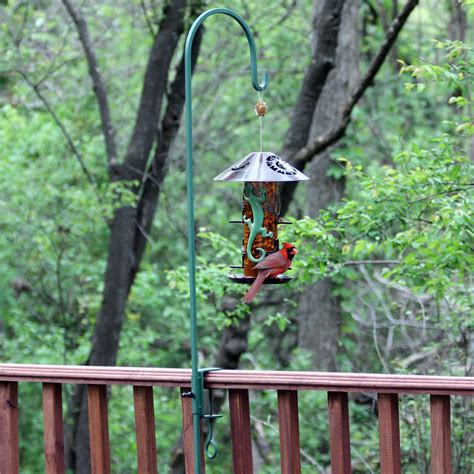 deck mounted bird feeder hanger