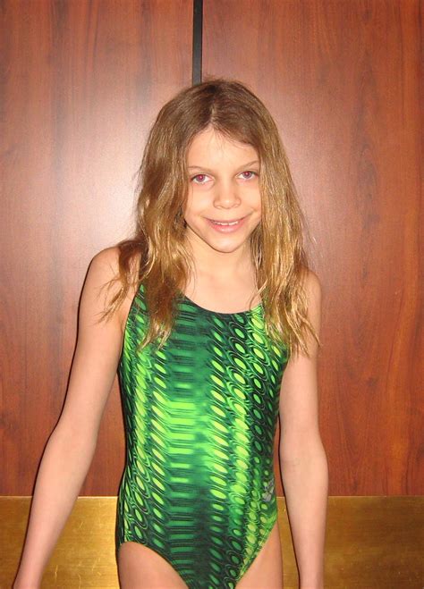 sandra teen model swimming