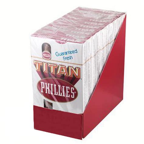 phillies titan cigars  packs   natural