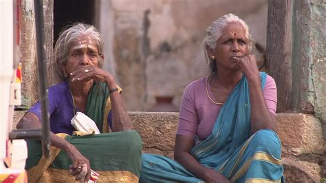 People Village Tamil Nadu India Hd Stock Video 779