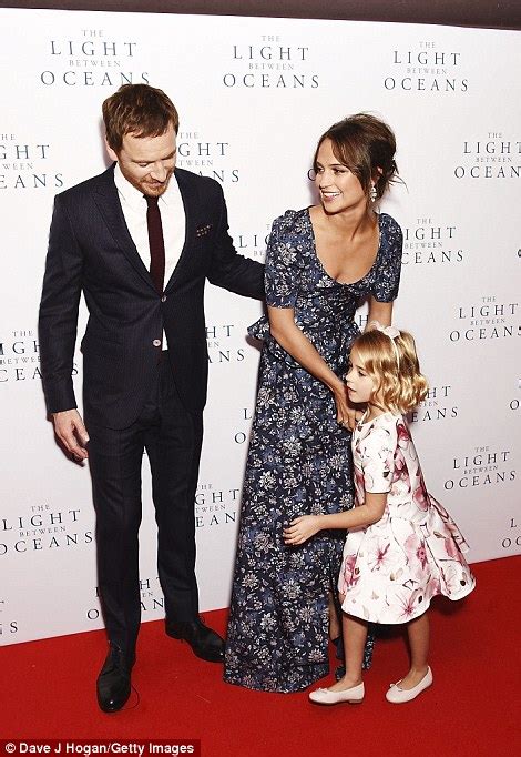 alicia vikander and michael fassbender at the light between oceans