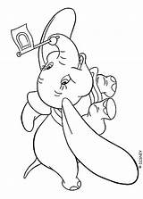 Dumbo Coloring Pages Disney Printable Elephant Book Flying Color Print Hellokids Para Colorear Coloriage Kids Colouring Dibujos Part Da Colorare sketch template