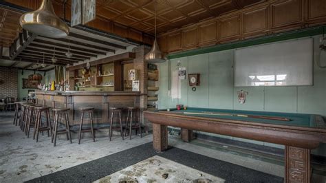 abandoned belgian cafe    youtube