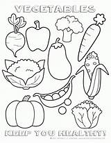 Coloring Pages Kids Veggies Color Printable Vegetables Print Fruits Recognition Develop Creativity Ages Skills Focus Motor Way Fun sketch template