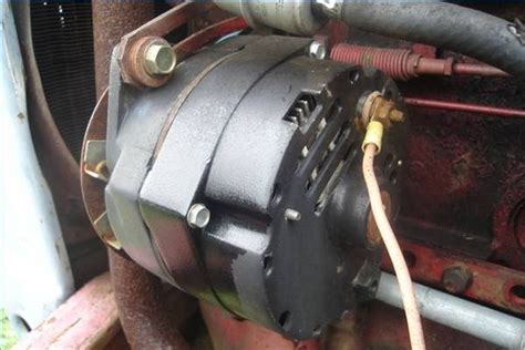 hook   single wire alternator   runs