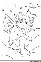 Engel Ausdrucken Malvorlage Ausmalbild Malvorlagen Schutzengel Engeln sketch template