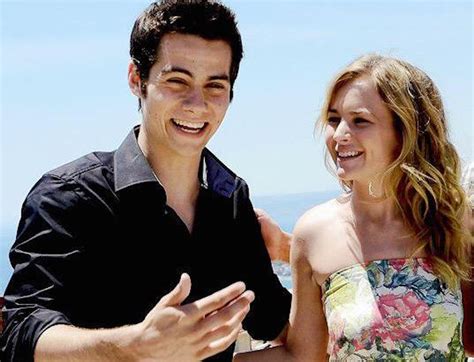 dylan o brien and britt robertson s cutest moments because they have