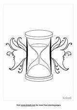 Hourglass Kidadl Libelinhas Imperio sketch template