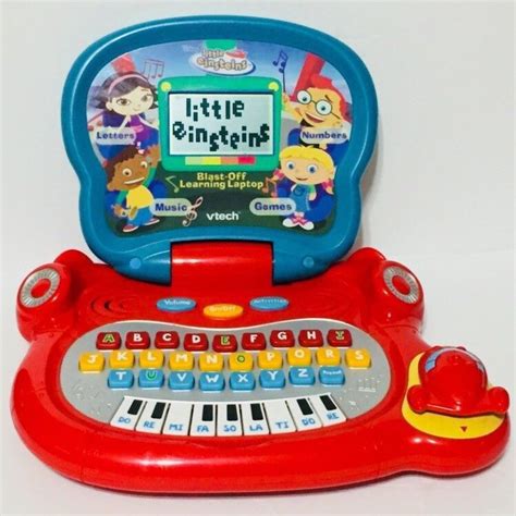 einsteins learning laptop blast  toy computer piano pat rocket disney ebay ebay