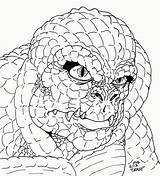 Suicide Killer Croc Coloring4free Coloriages Template sketch template