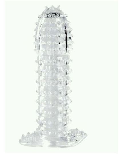 adultscare ribbed dotted reusable crystal condom pack of 1 buy