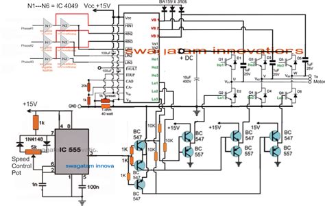 universal esc circuit  bldc  alternator motors homemade circuit