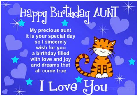 Happy Birthday Aunt Wishes And Wallpapers