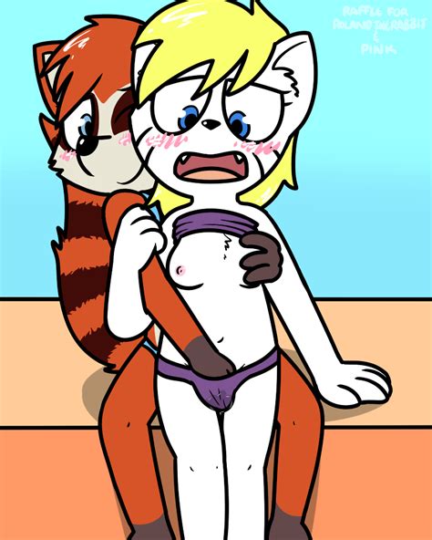 Rule 34 4 5 Ailurid Anthro Bikini Blush Bodily Fluids