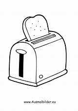 Toaster Ausmalbild Haushalt Haushaltsgeraete Ausmalen Kochtopf Haushaltsgeräte sketch template