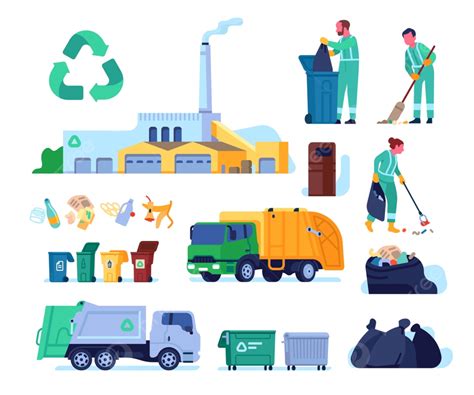 servicio de recoleccion de basura reciclaje de residuos png limpiador
