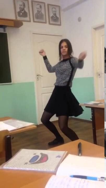 russian cute girl dancing in school sweet video youtube