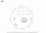 Pokemon Koffing Draw Step Drawing sketch template