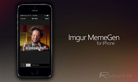 imgur memegen app for iphone lets you create memes like a