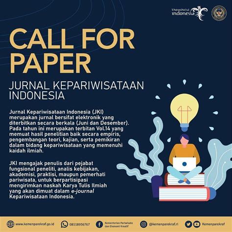 call  paper jurnal kepariwisataan indonesia jki