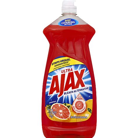 ajax dish liquid ruby red grap  oz liquid yoders country market