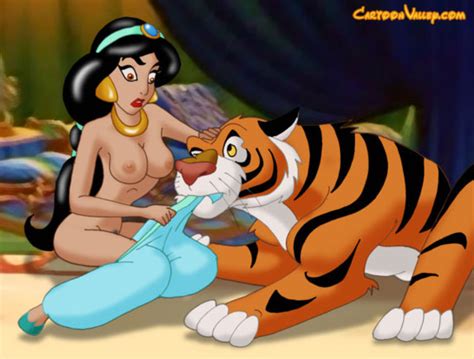 princess jasmine fucking rajah porn