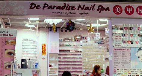 de paradise nail spa  singapore shopsinsg