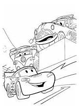 Coloring Cars Pages Disney Mcqueen Lightning Kids Visit sketch template