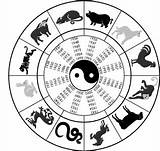 Chinese Zodiac Coloring Pages Kids sketch template