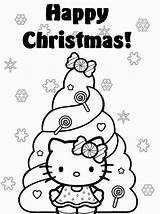 Kitty Hello Coloring Christmas Pages Birthday Tree Happy Rahab Printable Print Color Kids Az Popular Adults Getcolorings Prints Getdrawings Coloringhome sketch template