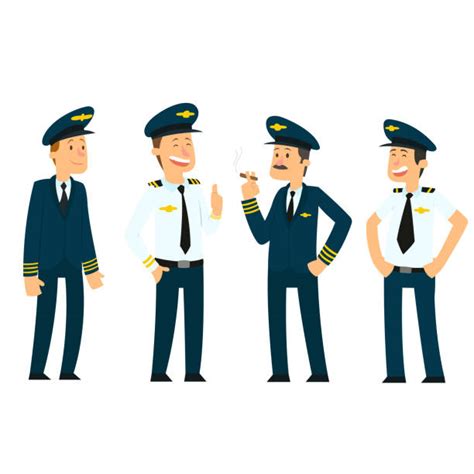 pilot hat illustrations royalty free vector graphics