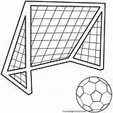 Coloring Soccer Ball Cup Print sketch template