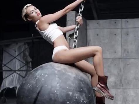 Naked Miley Sets Record With Wrecking Ball Video