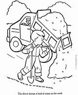 Dump Wywrotki Kolorowanki Tow Garbage Dzieci Trucks Bestcoloringpagesforkids sketch template