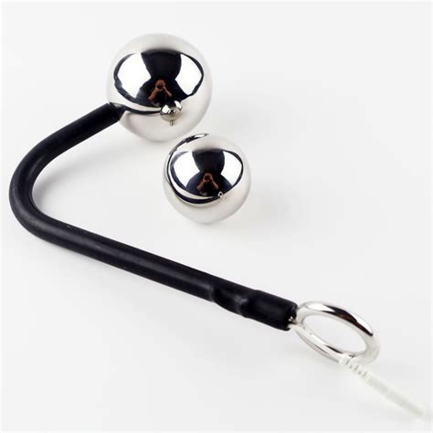 steel prostate stimulation electrode hook anal ball electrostimulation electrodes prostate tens