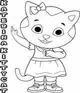 Katerina Kittycat Colorear Coloringgames sketch template