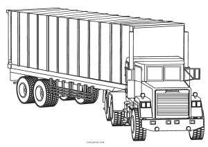 printable truck coloring pages  kids cars coloring pages