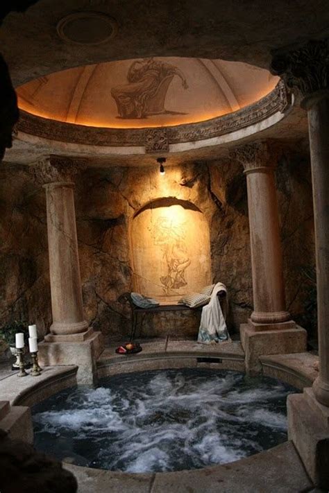 hot tub hidden inside secret room by reannon dream bathrooms secret rooms home house plans