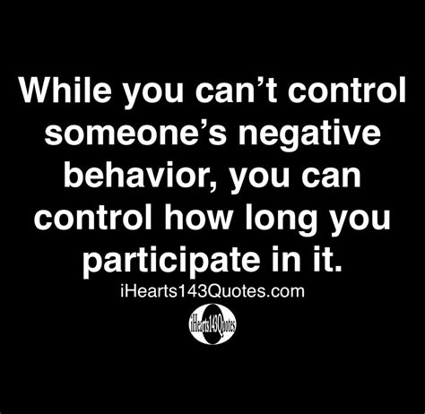 control someones negative behavior   control