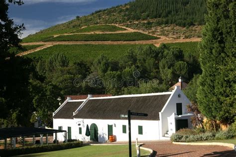 wine route stock image image  house adventure vacation