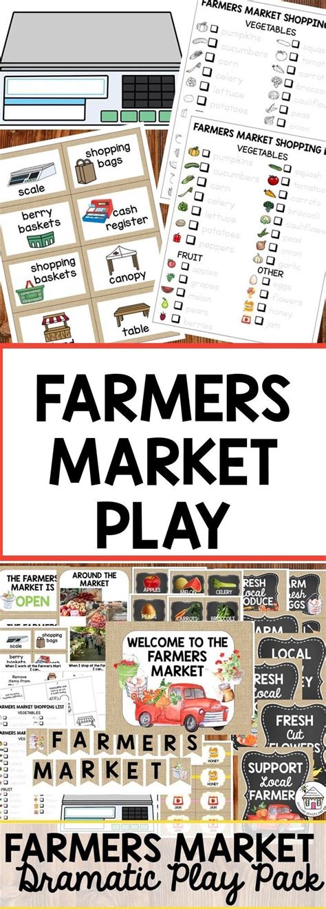 farmers market dramatic play stand pre  dramatic play dramatic play