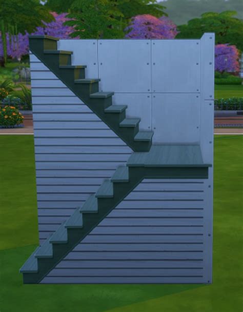 sims  cc working stairs