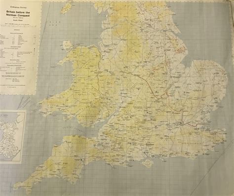 map  britain   norman conquest