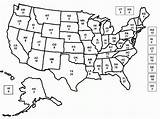 Coloring Map Usa States United Blank Maps Popular sketch template