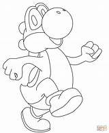 Yoshi Coloring Pages Drawing Happy Coloring4free Printable Cartoons Draw Baby Deviantart Pencil Drawings sketch template