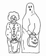 Halloween Coloring Pages Costumes Fun Costume Scary Sheets Kids Dress Clown Trick Bright Because Fall Colors Use Color Scarecrows Pumpkins sketch template