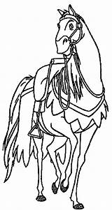 Hb Hunchback Notre Dame Horse Coloring Wecoloringpage sketch template