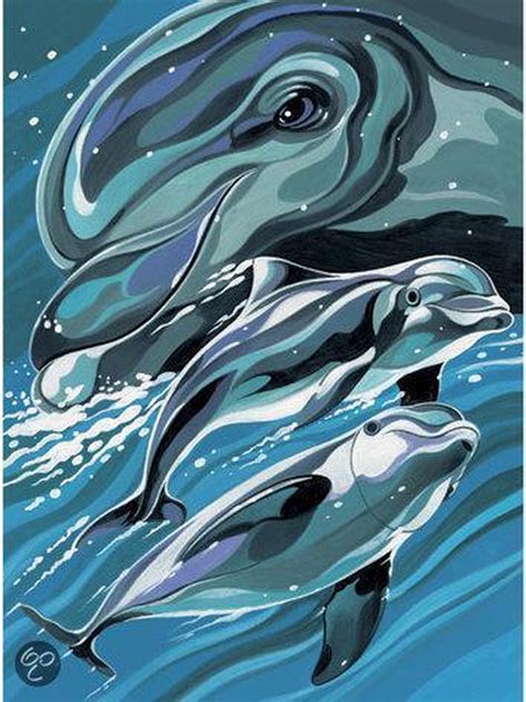bolcom schilderen op nummer dolfijn