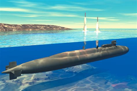 fileohio class submarine launches tomahawk cruise missiles artist conceptjpg